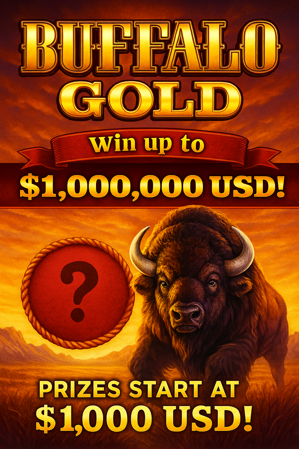 Buffalo Sweepstakes Scratch Cards