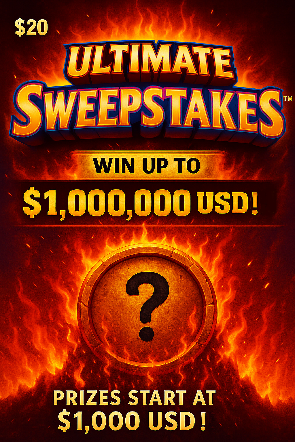 Ultimate Sweepstakes Scratch Cards